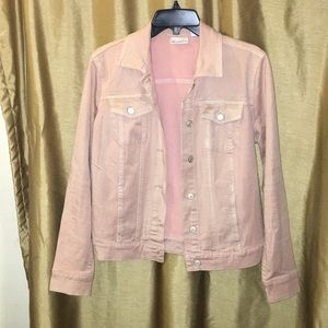 Pink Denim Jacket